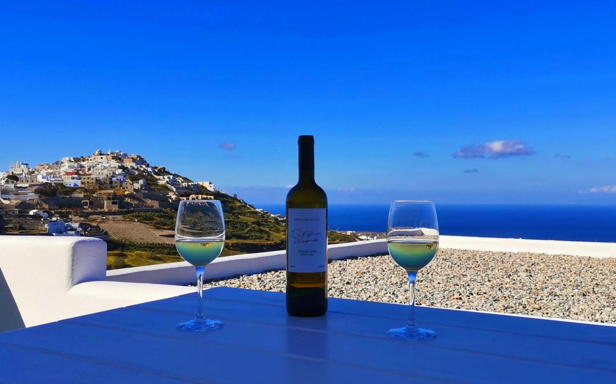 Martynou View Apartment Pyrgos Kallistis Ruang foto